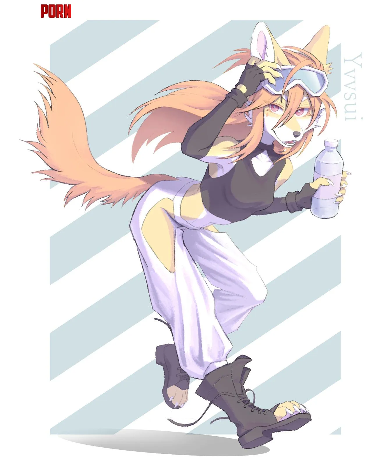 Really happy about my new OC Heather art by me yvvsui by yvvsui