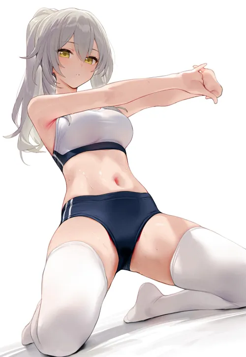 Thumbnail Stelle Honkai Star Rail: Embracing Anime Midriff Trends by CheetahSperm18