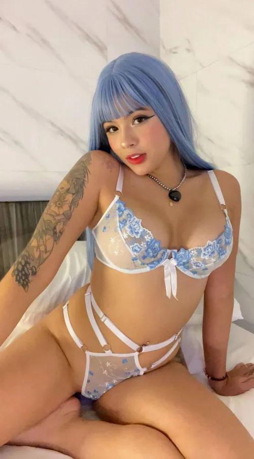 Thumbnail Submissive Desires: Delving into GirlswithNeonHair with chicxgoddess