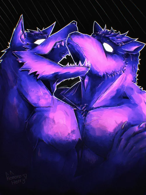 Thumbnail Engage in Ocultubre Day 5 Wolf & Sheep with KemonoHenry in Furry