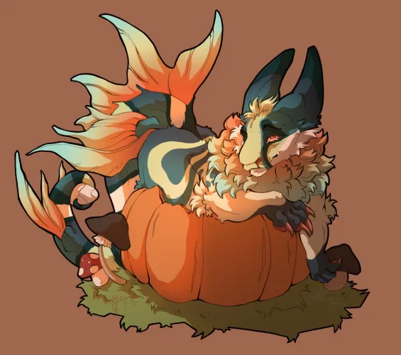 Thumbnail If it fits I sits by Local-blue-thing | Furry Category