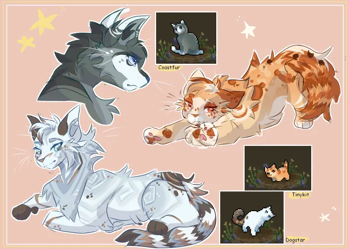 Thumbnail Enjoy Clangen Doodles by Author ahxyll in Furry Category