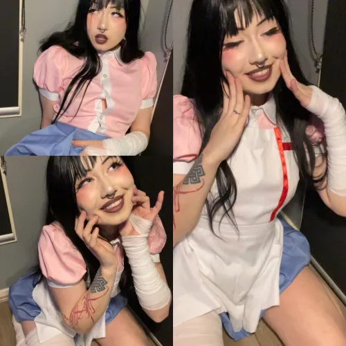 Thumbnail Mikan Tsumiki Cosplay by hyruleshottest - A Display of Artistic Expression