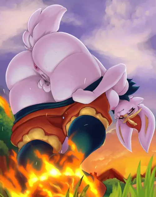 Thumbnail Experience the Heat of FCewljoke’s Hot Fire Bunbun in this Yiff Tale