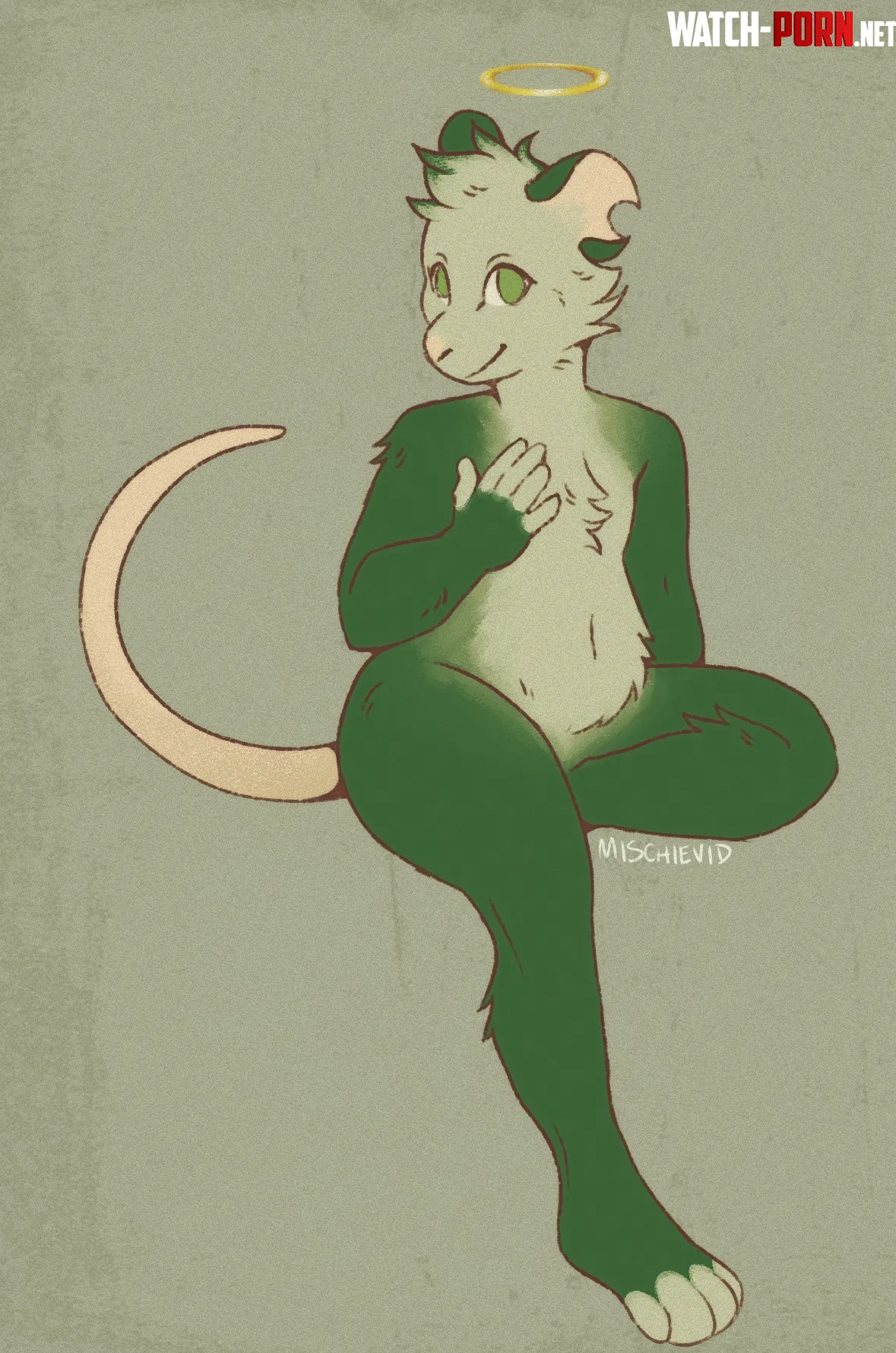 I can be yuor angle  art by me by Mischievid