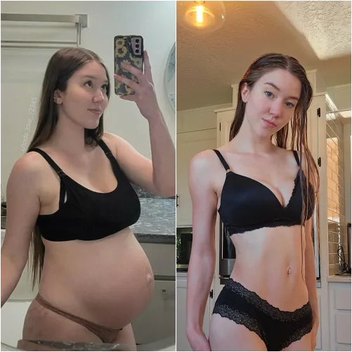 Thumbnail Pregnancy Journey Comparison: jade_love_12345's Account