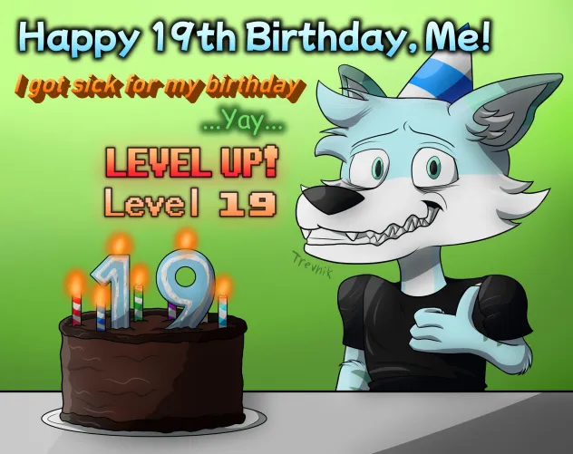 Thumbnail Turning 19 Amid Challenges - Story by Trevnik1 in Furry Category