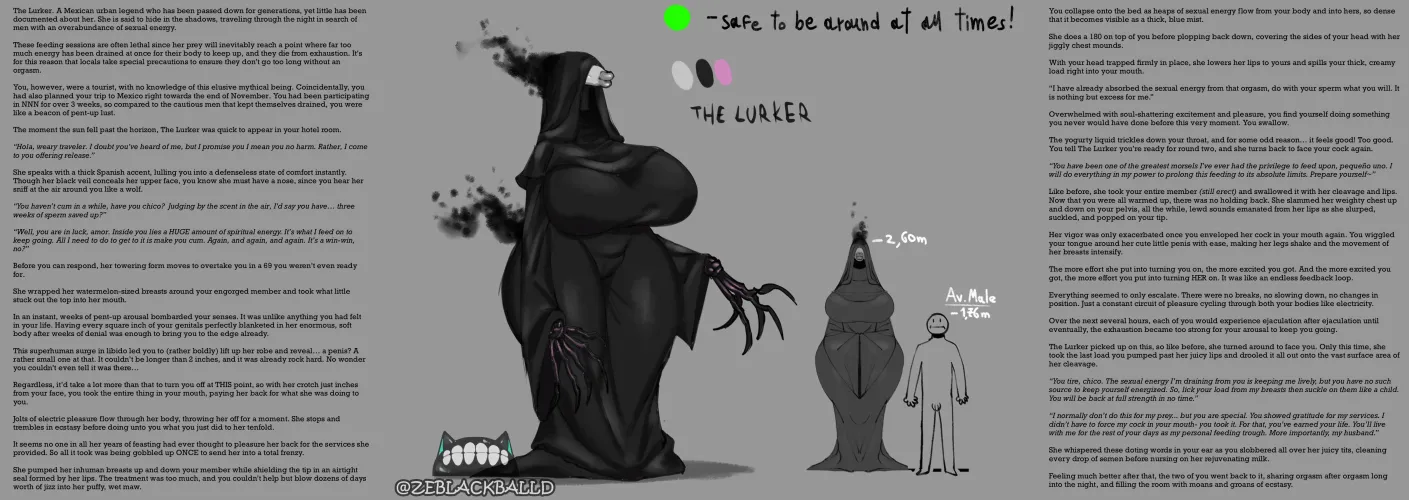Thumbnail Femdom Monster Girl: NNN Adventure by ZeBlackBalld - Primary-Original3990 | hentaicaptions