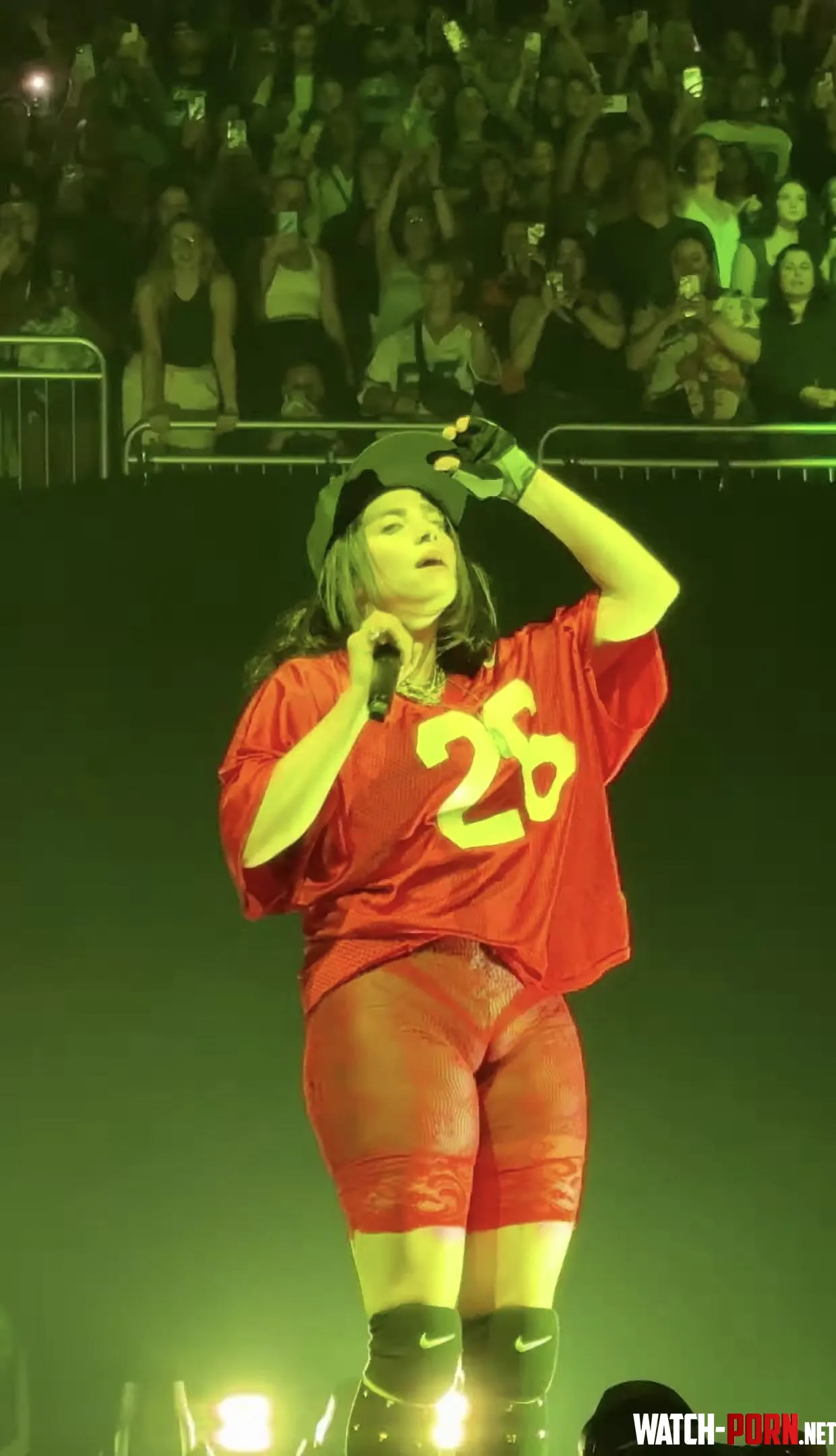 Billie Eilish cameltoe during Hit me hard and soft tour 2024  by NaturalYou4030