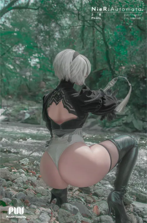Thumbnail Embracing 2B's Seductive Persona | YoRHaBooty