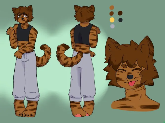 Thumbnail Exploring My Fursona Art Series - Part 3 by silly-dog-boy