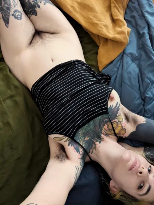 Thumbnail Breakfast in Bed by grey_vyard | HairyArmpits Category