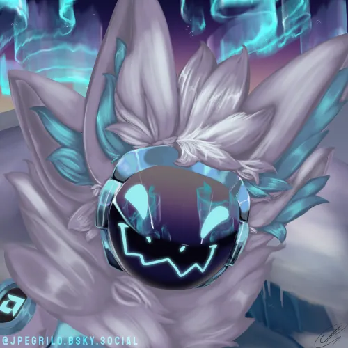 Thumbnail Beautiful Light Show: Headshot Furry Commission Delight by Positive_Ad_80
