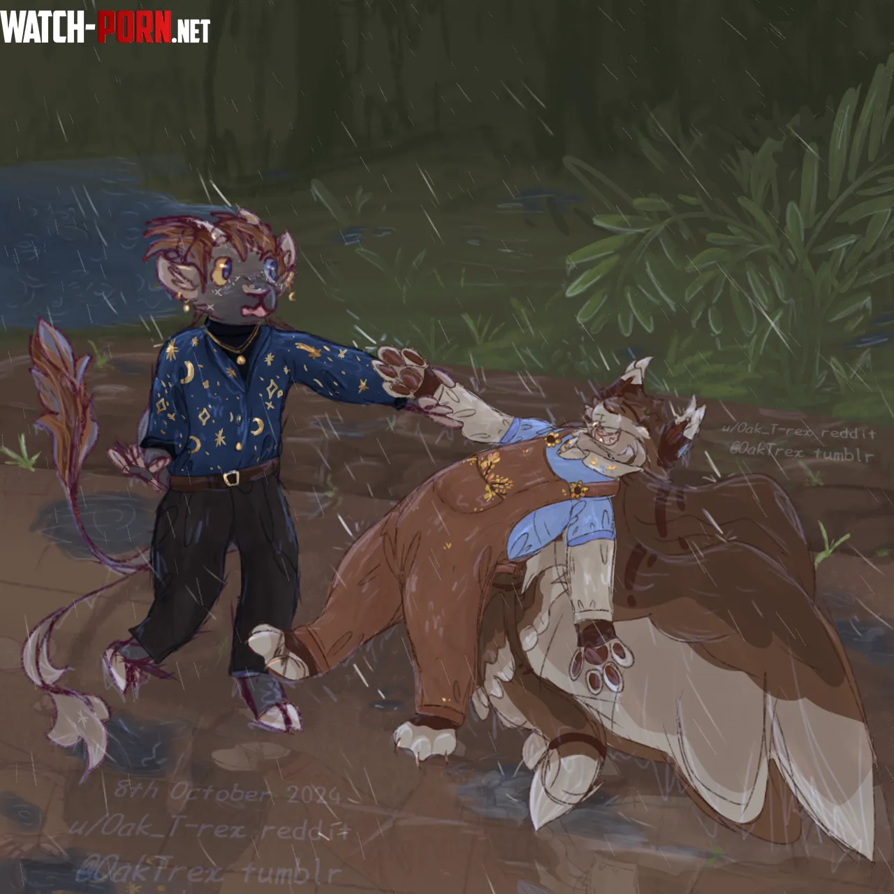 Dont you love the rain by Oak_T-rex