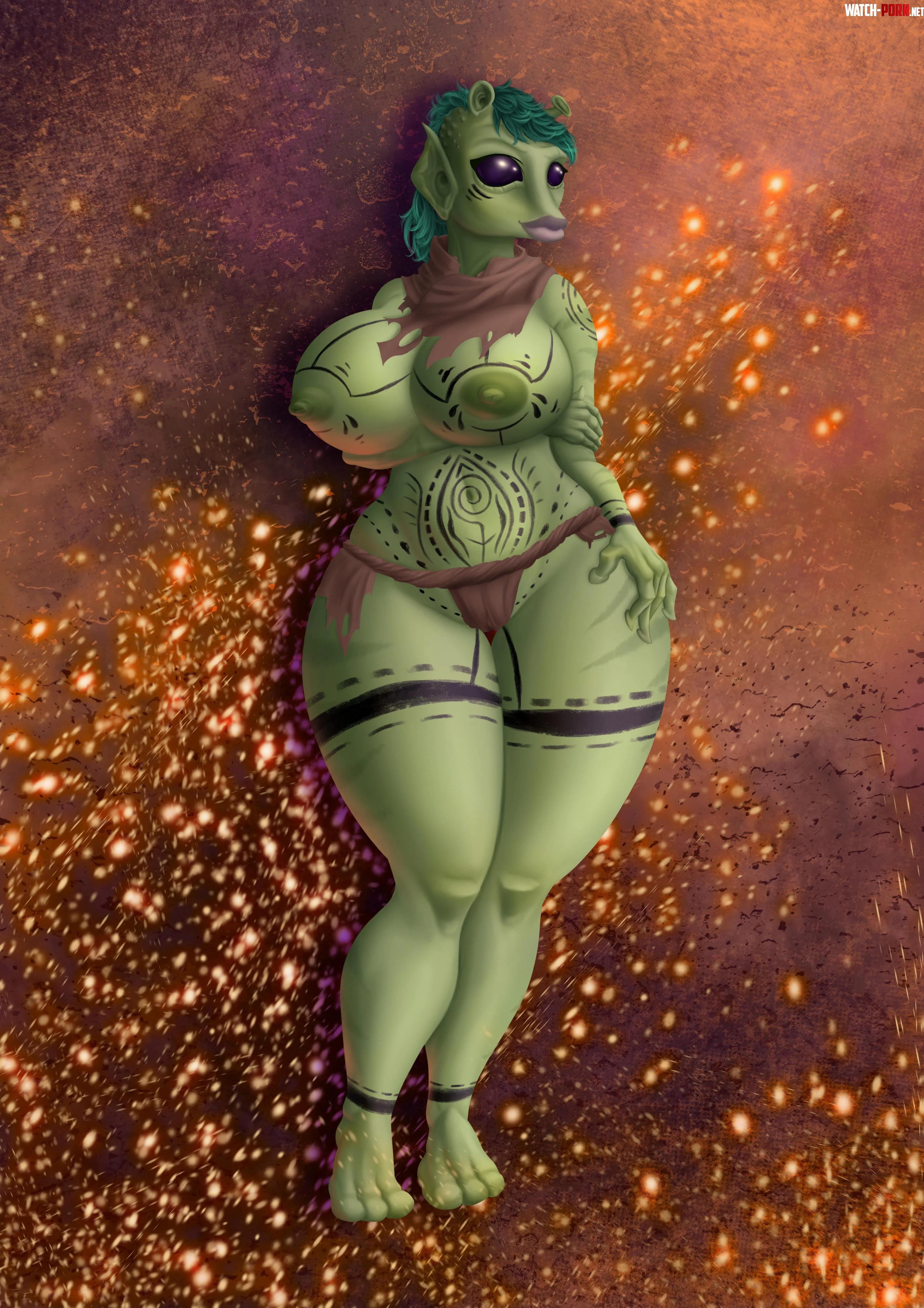 Thicc Rodian douglascoelho by UOReddit2021
