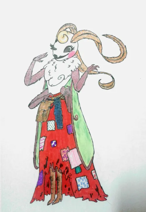 Thumbnail Tottery Patch Textile Merchant OC - Vibrant Furry Creation by bitter-ritter