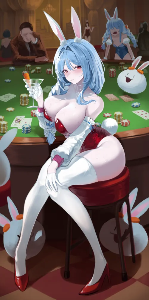 Thumbnail Pekomama and Pekora at the Casino: Exploring Yuudokou Shounen Hololive