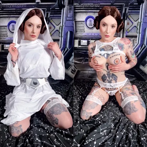 Thumbnail InfinityWhore0's Princess Leia Cosplay Exudes Elegance