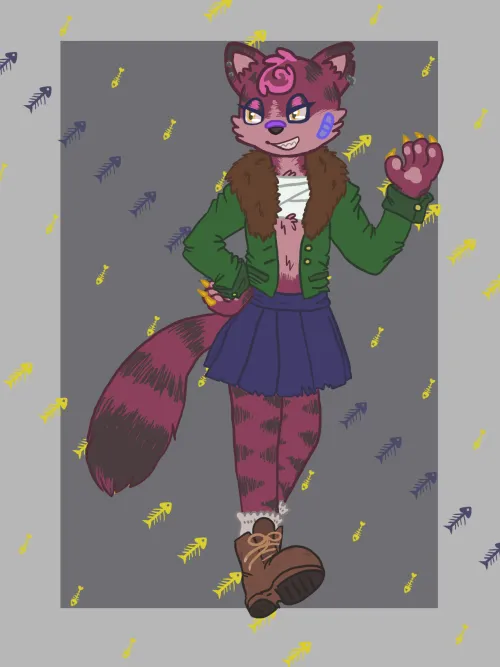 Thumbnail Tabbi SheThey OC: A Furry Tale Crafted by bitter-ritter