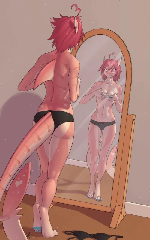 Thumbnail Sharktits Dilemma: Are They Too Small? Insights by KittenAthena