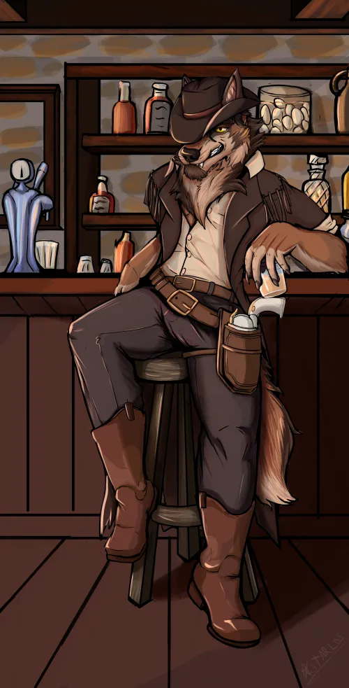 Thumbnail Exploring Bad Boy Aesthetics: Art Insights by Astarlos in the Furry Domain