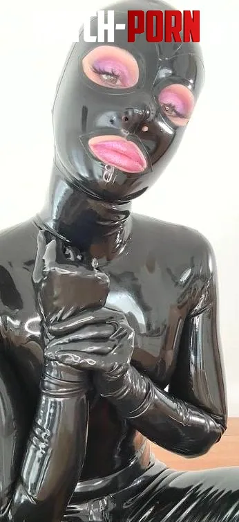Covered in shiny latex by Apart-Usual2192