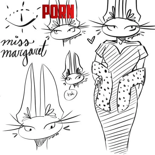 doodles of my gal miss margaret  art by me  digital by that-one-fairy