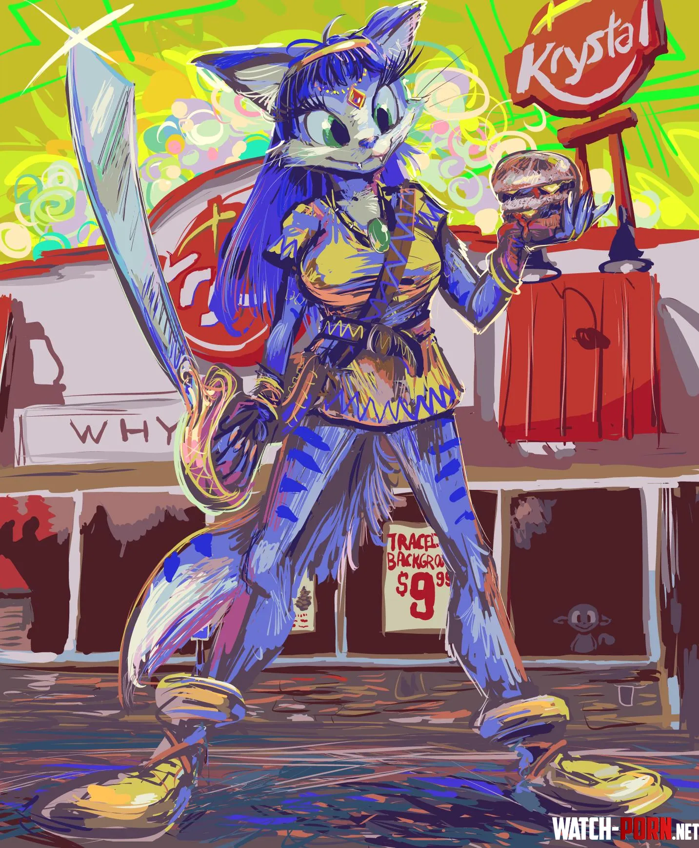 Krysterious Circumstances i drew it by Frabaginarf
