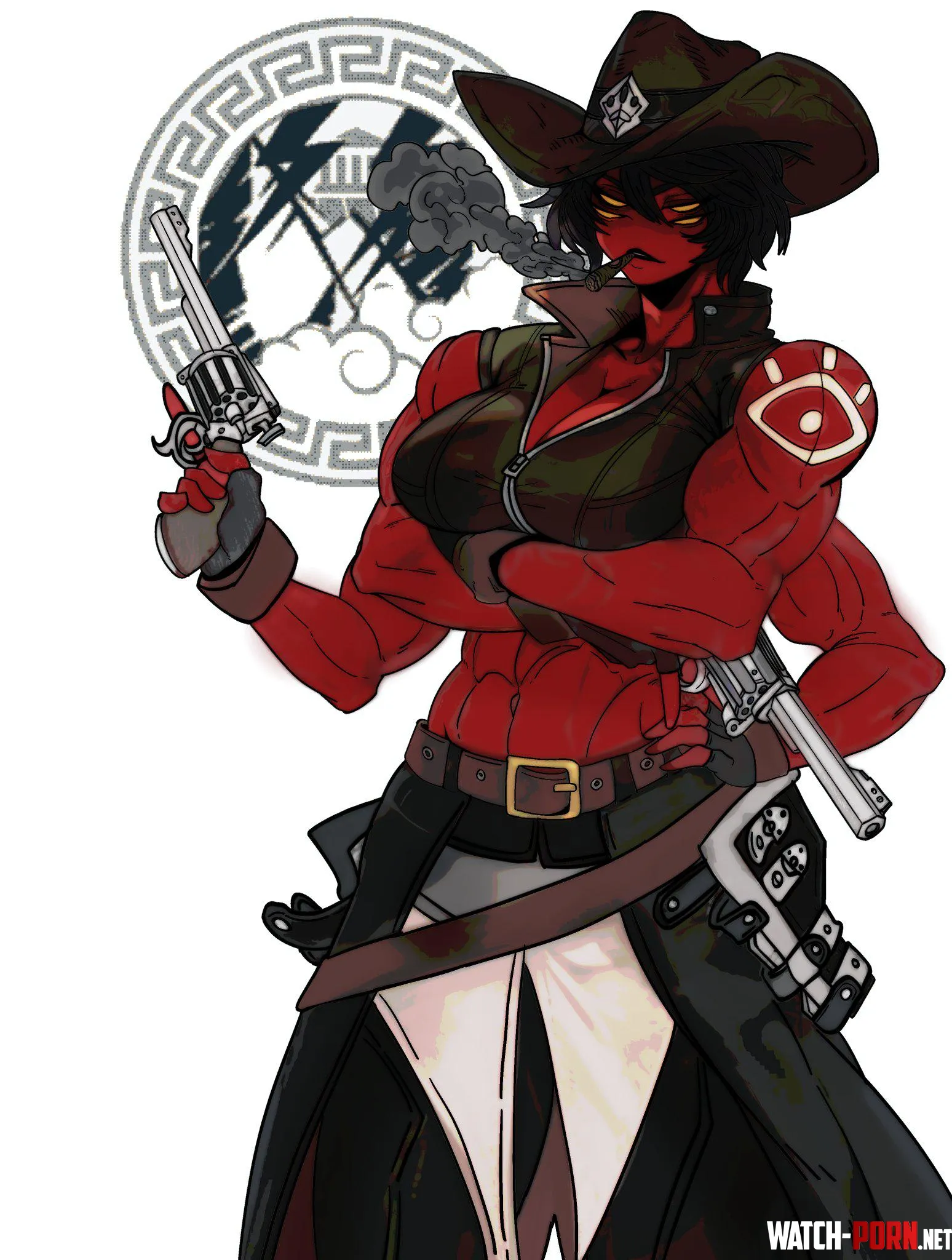 Tetora gunslinger MasterDCJ by TheTMoneyMan