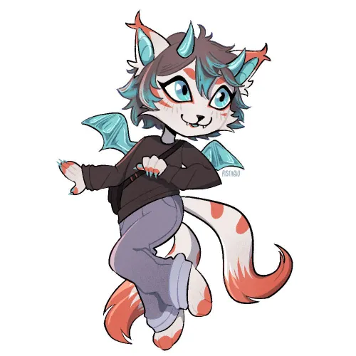 Thumbnail Free Chibis Galore: Art Gift for uKingcharleslll by pistagio in the Furry Realm