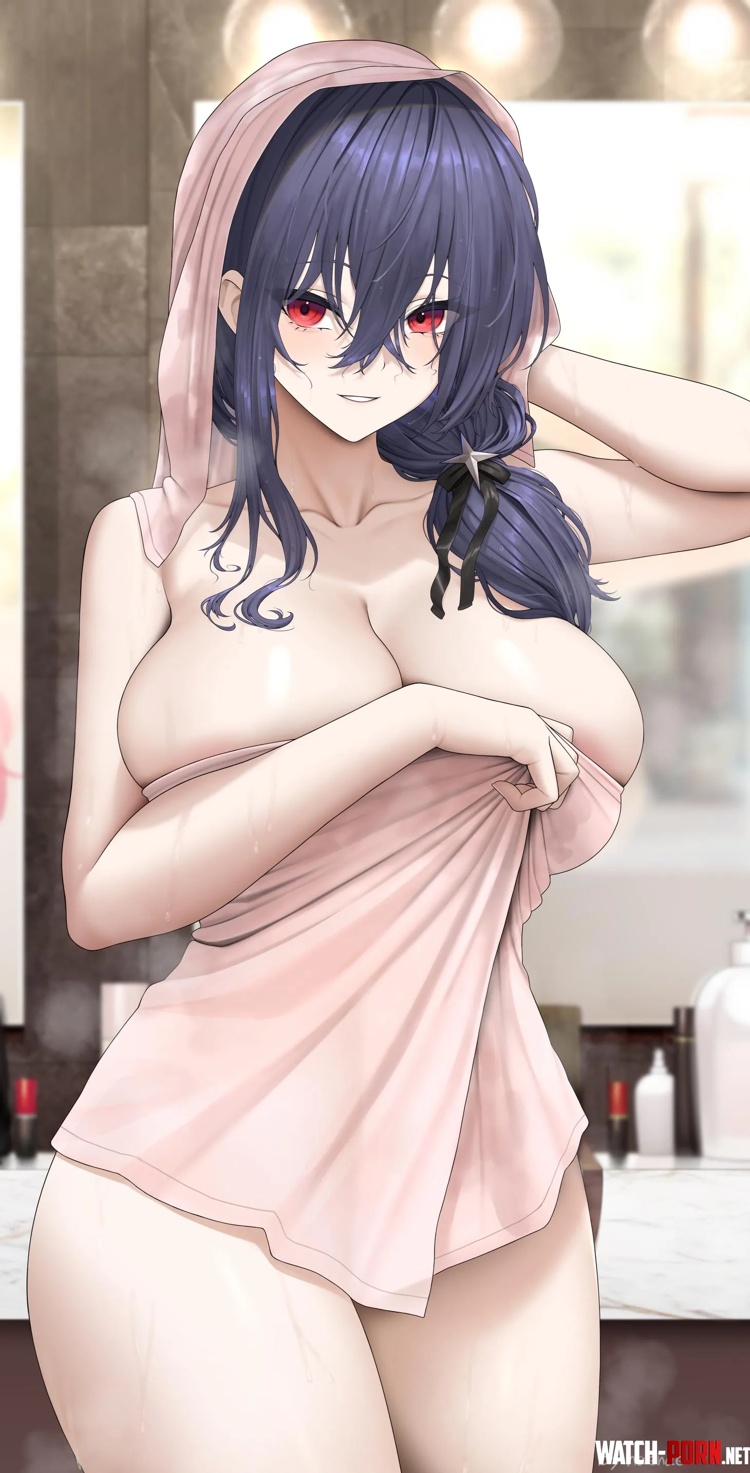 Pittsburgh after taking bath by xSaviour_N