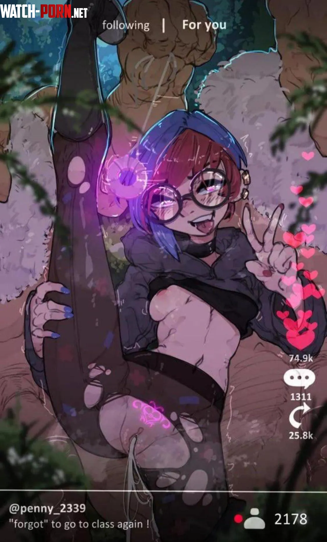 Just taking a quick detour Shuuko  by Horse_Bitch