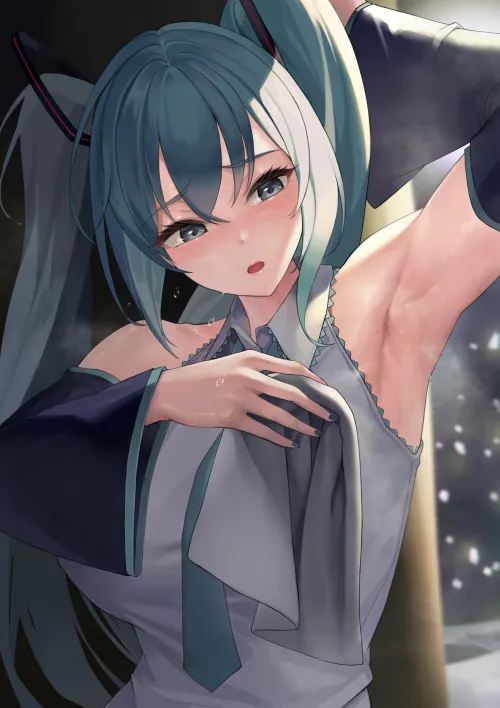 Thumbnail Discover Miku's Art by BaeberFSN in Anime Armpits