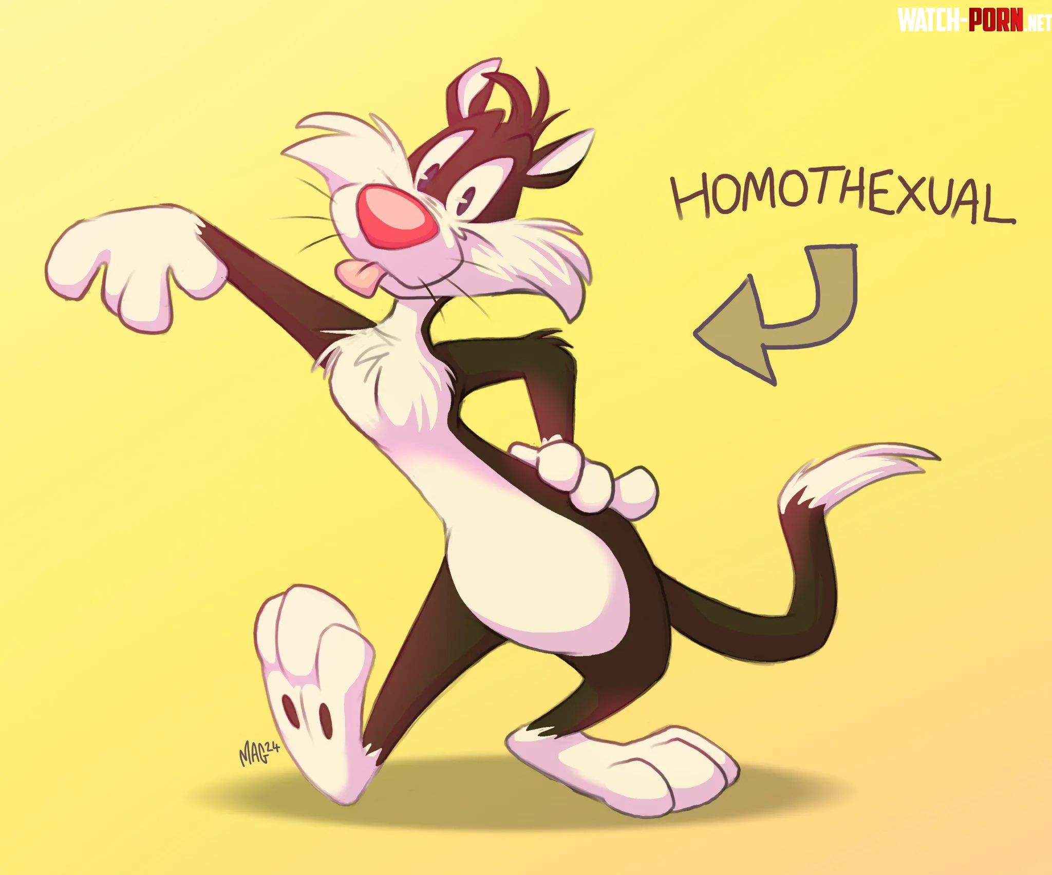 homothexual art by me magferret by magferret