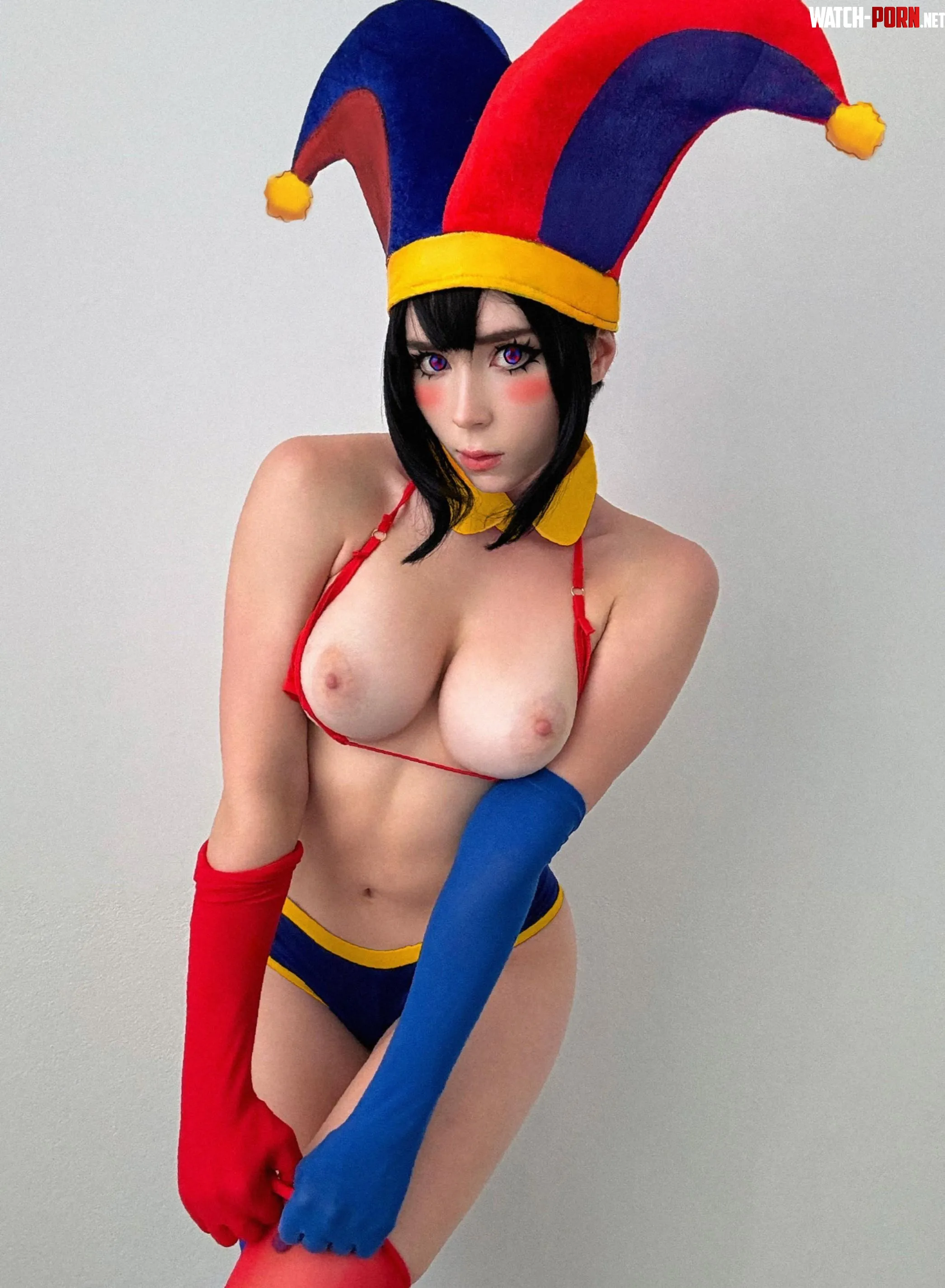 Pomni from The Amazing Digital Circus by Sweetie Fox OC by Sweetie_Fox