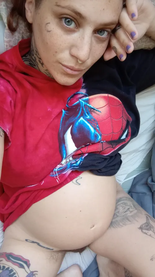 Thumbnail Belly Cum Please: A Unique View | Author: tatooedwitch | Category: Pregnant Porn