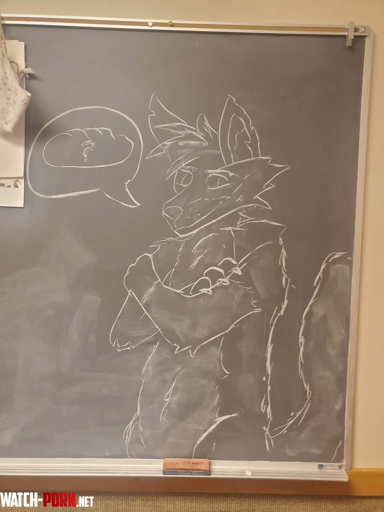 unattended chalk by kaioker2