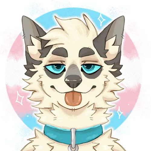 Thumbnail -rookspirit-'s Furry Tribute: This Dog Stands for Trans Rights