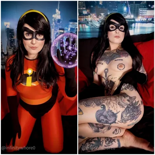 Thumbnail InfinityWhore as Violet Parr from The Incredibles