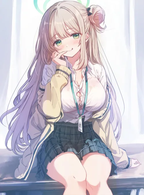 Thumbnail Captivating Izayoi: A Cute Ecchi Stare by RainDMask