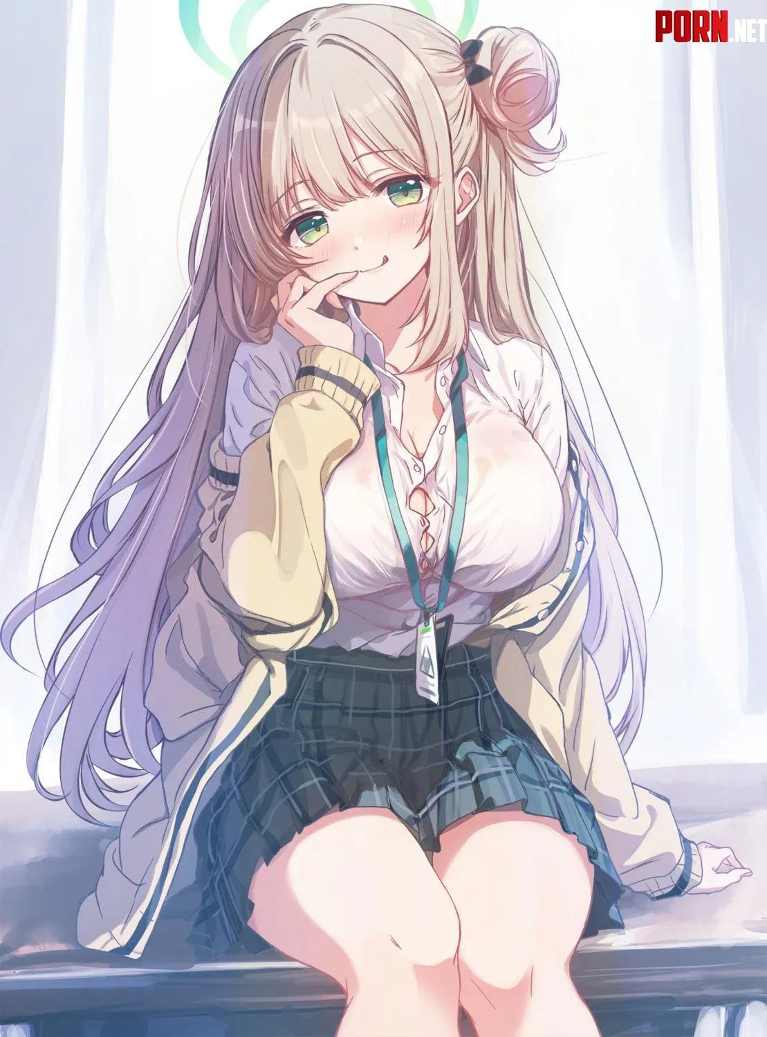 Izayoi gives a cutie look  by RainDMask
