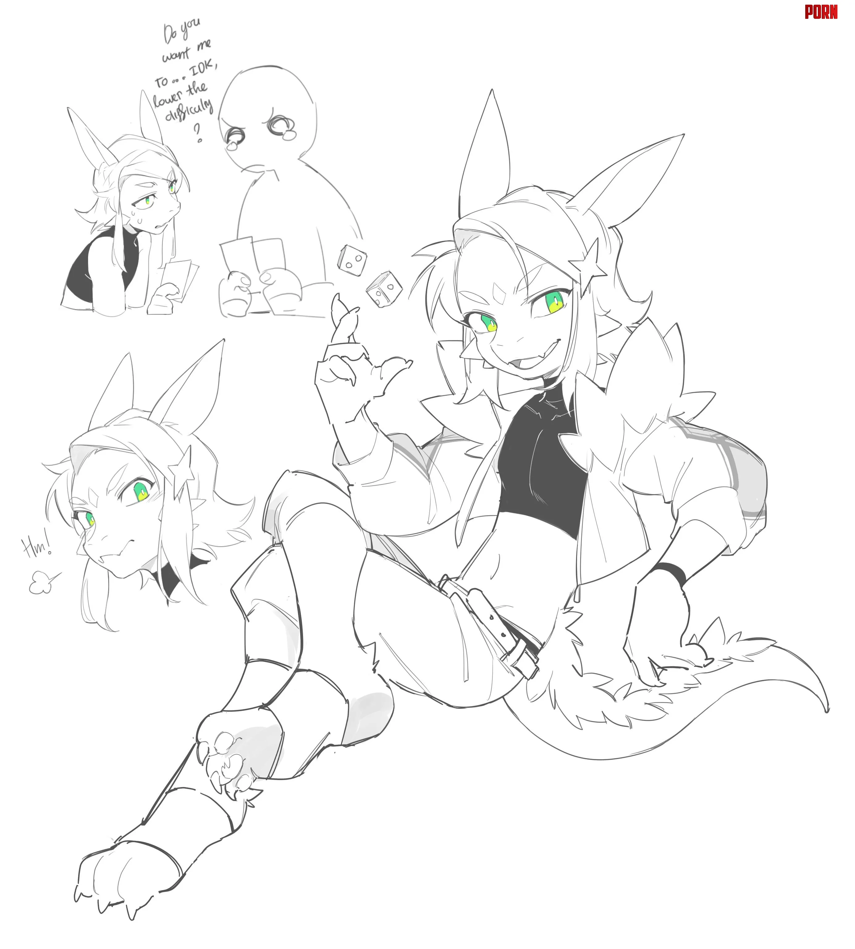 He challenged you for a little gamble art by me by ContaneShoko