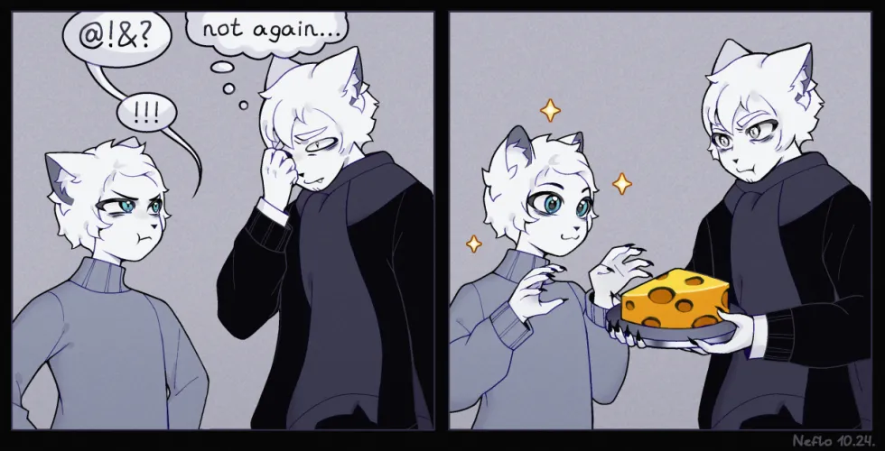 Thumbnail Cheese Neflo: A Furry Delight by neflo