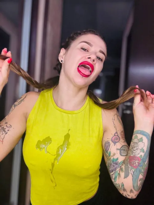 Thumbnail Tempting Cloths: BrianaaGenial's Cum-Clad Confession
