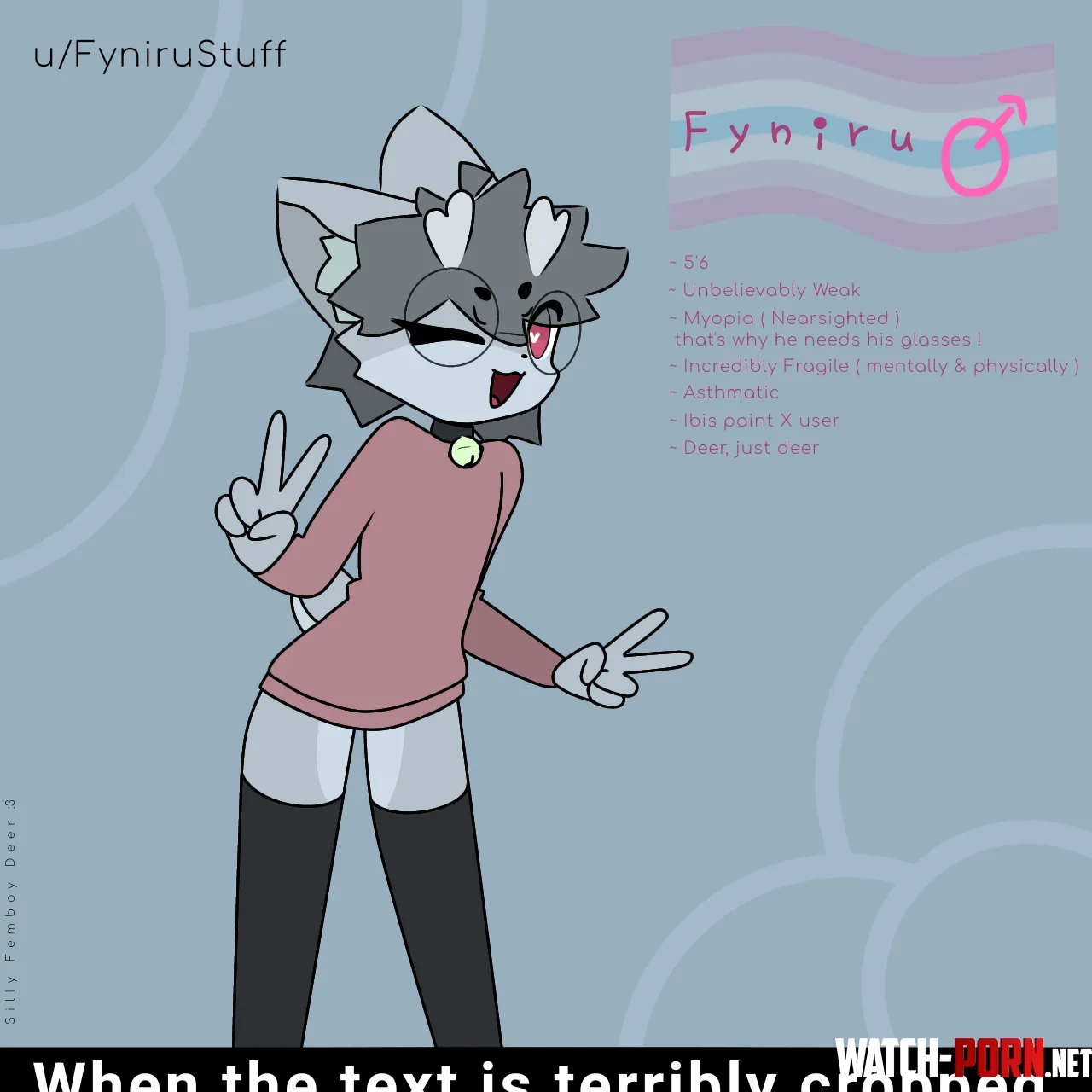 My Deer Fursona 3  Art by Me  by FyniruStuff
