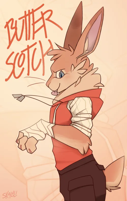 Thumbnail Heartwarming Gift Artwork by skaluli for a Twitter Friend in the Furry Community