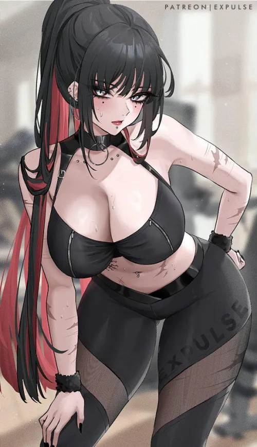Thumbnail Sweaty Zenith Artists Original by xSaviour_N | BigAnimeTiddies Category