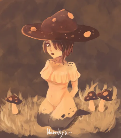 Thumbnail Discover Matango Art by Neko Nya Me