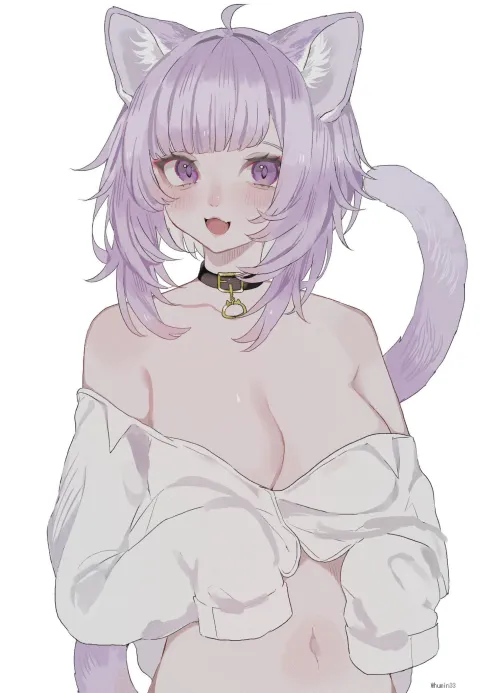 Thumbnail Unveiling the Charming Nekomata Okayu in Nekomimi World | saohentai