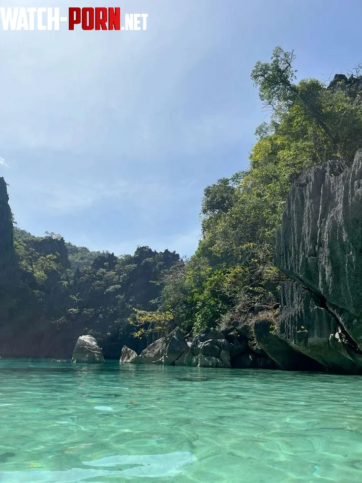 Crystal clear waters of Coron Palawan by AloneRelationship366